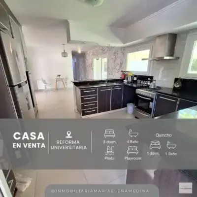 Casa en venta en Reforma universitaria 2410-Parte 2, Tandil